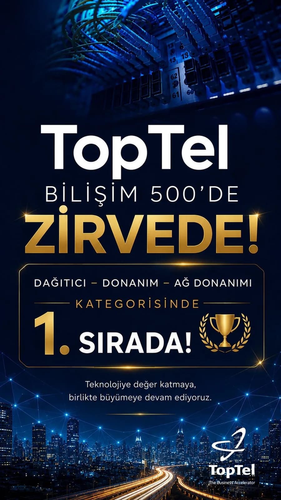 Bilişim 500'de Zirvedeyiz: Kategorimizde Türkiye Birincisiyiz